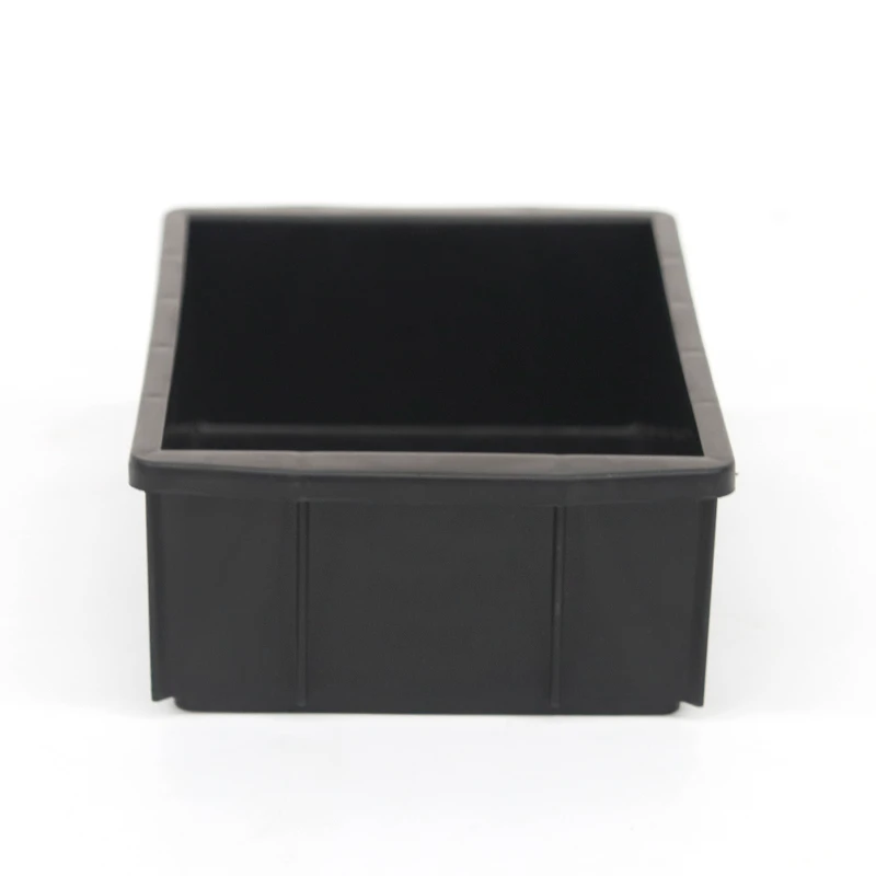 205*135*65mm Recycle PP Plastic Black ESD Box factory